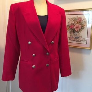Jennifer Moore Double-Breasted Blazer